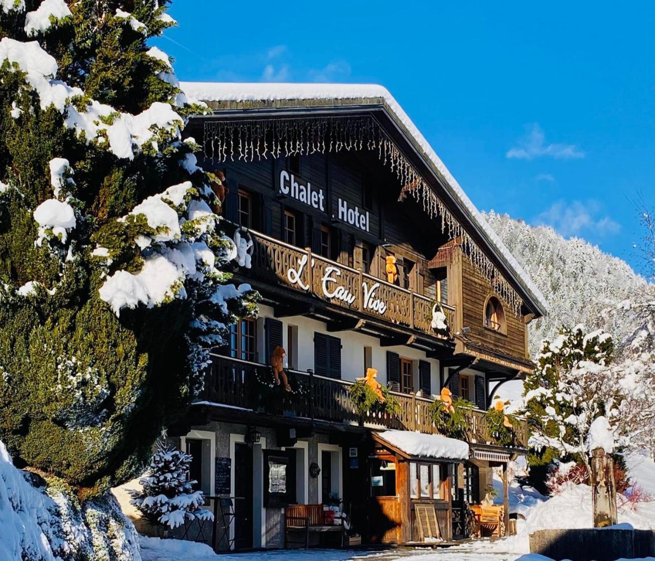 Chalet Appart'Hotel L'Eau Vive Saint-Nicolas-la-Chapelle  외부 사진